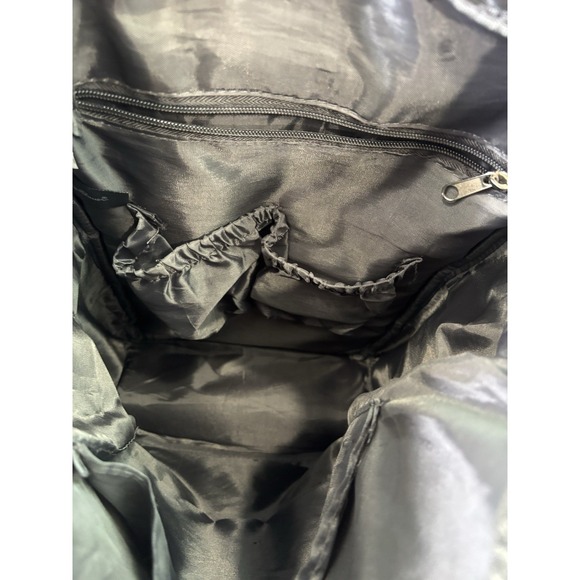 Eddie Bauer First Adventure Backpack Diaper Bag Gray Black Travel Pack Read - Picture 5 of 13